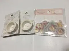 コジコジ マスキングテープ フレークシール 3点セット