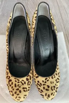 DIANA ヒョウ柄 ハイヒールパンプス