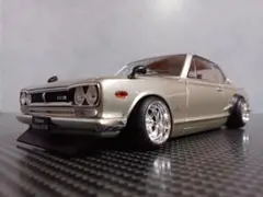 Maisto 1/24 日産 ケンメリ GT-R カスタム改 ワタナベ 金 - メルカリ
