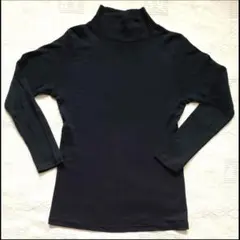 タートルネック綿素材レディース