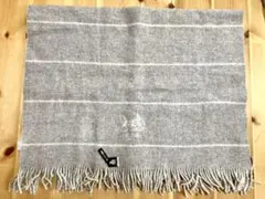 厚手ウール100%カシミヤ入　セリーヌ　マフラー ストール　ショールのサムネイル
