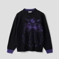 グラニフ 石黒亜矢子 ビッギー ウォッシャブルジャガードニット L