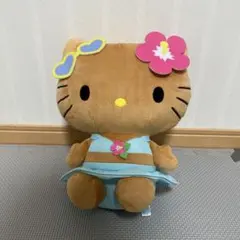 日焼けキティ　ぬいぐるみ