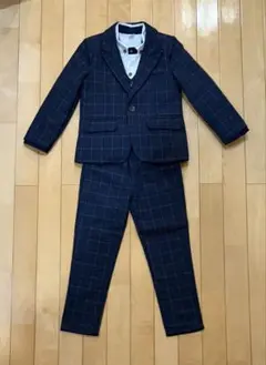 FENGCHENGJIZE フォーマルスーツ　キッズ　ネイビー　120cm