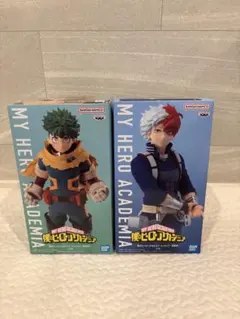 僕のヒーローアカデミア フィギュア 緑谷出久 轟焦凍　ヒロアカ　2体セット