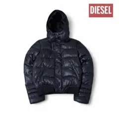 DIESEL ディーゼル 90S ダウンジャケット ブラック Y2K