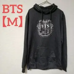 早い者勝ち♡BTS【M】フード付き薄手パーカー 黒 ブラック
