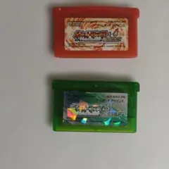 ゲームボーイアドバンス ポケットモンスター ファイアレッド 　エメラルド2種