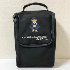 POLO GOLF ポロベア シューズケース ブラック ゴルフ ラルフローレンのサムネイル