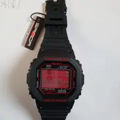 SRPD スポーツウォッチ ブラック レッド