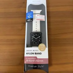Apple Watch ナイロンバンド ホワイト 38/40/41/42mm