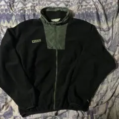 OLD Columbia 旧タグ　フルジップフリースジャケット 黒