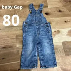 babyGap デニムオーバーオール 80