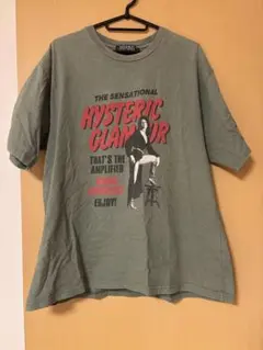 新品☆トレンドカラー☆ヒステリックグラマー ヒスガール アーチロゴ T