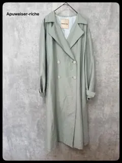 # Apuweiser-riche トレンチコート ロングコート　スプリング