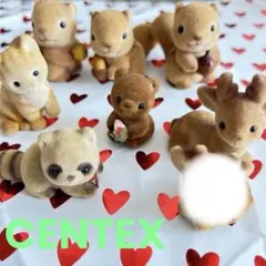 昭和レトロ　CENTEX/センテックス　￼動物　￼まとめ売り　ミニフィギア￼