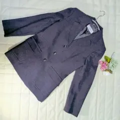 極美品✨️MaxMara グレー テーラードジャケット 白タグ 40