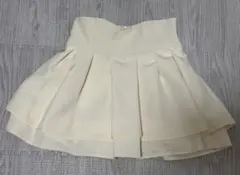 ミシェルマカロン 美脚スカート 美脚になれるスカート アイボリー　xs