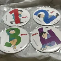 おそ松さん 缶バッジ  限定 dvd特典 セット