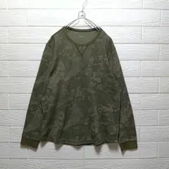 アンダーアーマー 迷彩柄 長袖Tシャツ カットソー メンズ XL カモフラのサムネイル