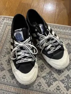 adidas スニーカー ブラック/ホワイト 8.5 US