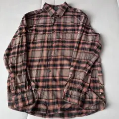 Dickies チェック柄 長袖シャツ Mサイズ