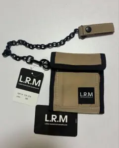 新品未使用タグ付　L.R.M(エル・アール・エム)三つ折り財布、ウォレット