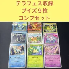 テラスタルフェス収録　ブイズSAR10種コンプセット 2025年最新】テラスタルフェスEX ブイズ コンプの人気アイテム