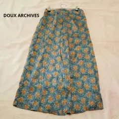 【美品】即日発送・DOUX ARCHIVES ロングスカート・38・花柄