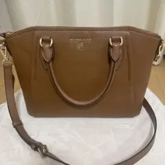 MICHAEL KORS 2wayショルダー　ブラウン　SIENNA サッチェル