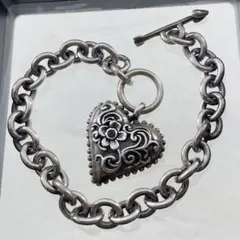 AMOUR MALHEUREUX ⭐️ルビーダイヤ付きシルバー925ブレスレット 