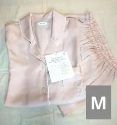 新品タグ付き ワコール 睡眠科学 ルームウェア パジャマ サテン M 高級 PI