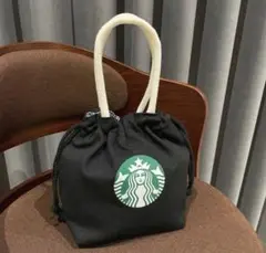海外　最新　スタバックストートバッグ　ランチバッグ　巾着タイプ