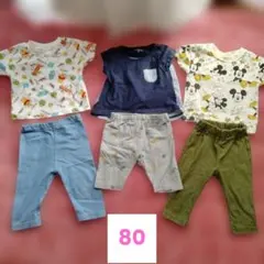 ベビー服 6点セット Tシャツ・パンツ