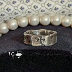 silver ring■vintage□シルバーリング□指輪□約19号□