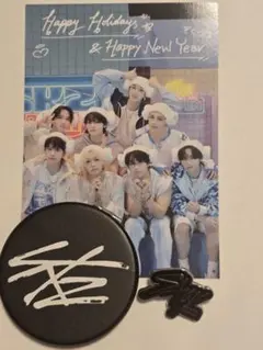 Stray Kids HAN 缶バッジ 109 クリスマスPOPUP - メルカリ