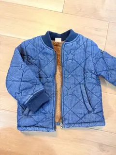 PETIT MAIN デニムブルー 星柄アウター 06