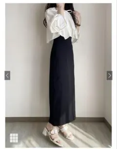 GRL gm385 バックスリットタイトスカート