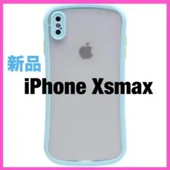 ONLYOU iPhone Xsmax ケース カバー　韓国 ライトブルーのサムネイル