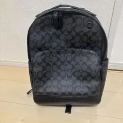 COACH ブラック リュック・バックパック メンズ