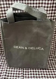 DEAN & DELUCA ディーンアンドデルーカトートバッググレー キャンバス