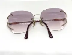 LANCEL サングラス PARIS フレーム日本製 ピンクレンズ レディースのサムネイル