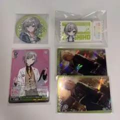 5点セット 日野森志歩 プロセカ 缶バッジ 劇場版 カード
