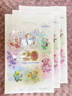 Duffy and Friends 20周年 ショップ袋 3枚セット