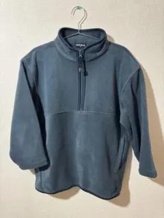 OLD UNIQLO ダークブルーハーフジップ フリースジャケット