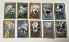 ヒロアカ展　箔押しクリアカードコレクション　10枚セット