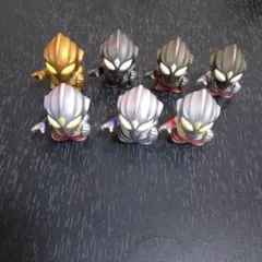 ウルトラマン　指人形　ウルトラマンティガ　7種まとめ売り