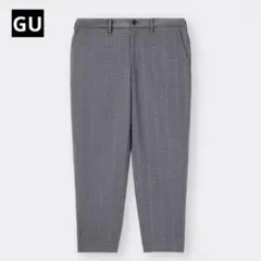 か*ん様 ☆激安☆美品☆GU☆チェック柄☆イージーアンクルパンツ☆Mサイズ☆最終