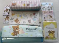 ②リラックマ　ポーチ、ペンケース、ごゆるりおまとめセット　6点　海外限定品のサムネイル