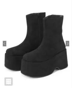 スエード厚底ブーツ[zr1140]